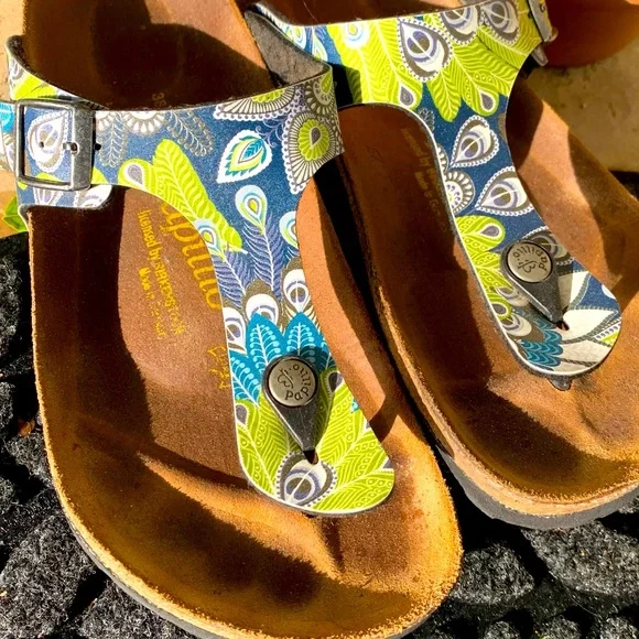 Papillio Gizeh Peacock New Birkenstock Gizeh Birko-Flor 10 - Main Image